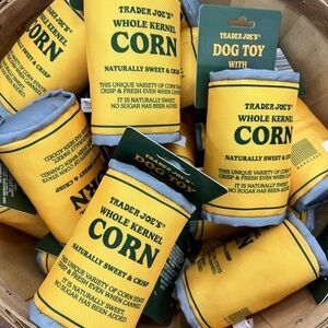 Trader Joe's Can of Corn Dog Toy 🌽
